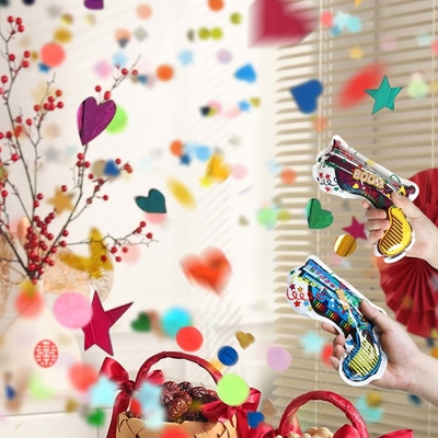 Tự động thổi pháo hoa súng đồ chơi nhôm phim sinh nhật đám cưới khách sạn năm mới bữa tiệc khí hậu khí cầu kim loại súng