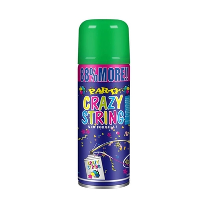 Vòng bắn 5-8m Đơn giản, màu sắc và Silly Crazy String Spray cho trang trí lễ hội