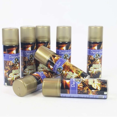 Màu sắc tuyết phun cho ngày Holi Ấn Độ kỷ niệm bữa tiệc tuyết vàng và bạc