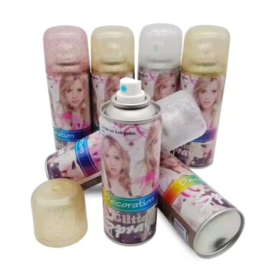 Phòng tiệc Glitter Spray Instant Hair Color Spray Cho các bữa tiệc Lễ hội OEM dự kiến