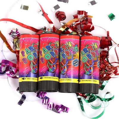 Đồ dùng đám cưới Bàn khấu Pyro Confetti Streamer Party Popper Confetti Cannon